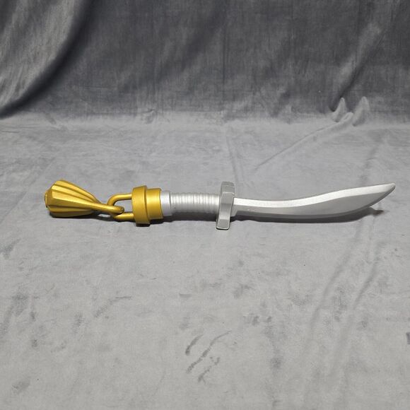 2017 Lego Ninjago The Movie, Toy Foam Sword w/ Gold Dangling "Tassel" Piece - Picture 1 of 15